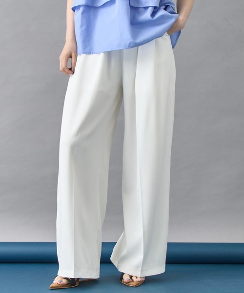 アナップ パンツ ANAP パンツ ツイル ストレート レディース : ZOZOTOWN Yahoo!店
