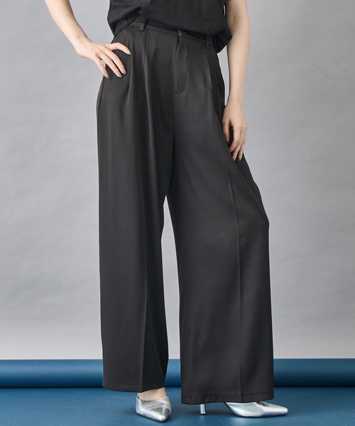 ANAP パンツ ツイル ストレート レディース : ZOZOTOWN Yahoo!店