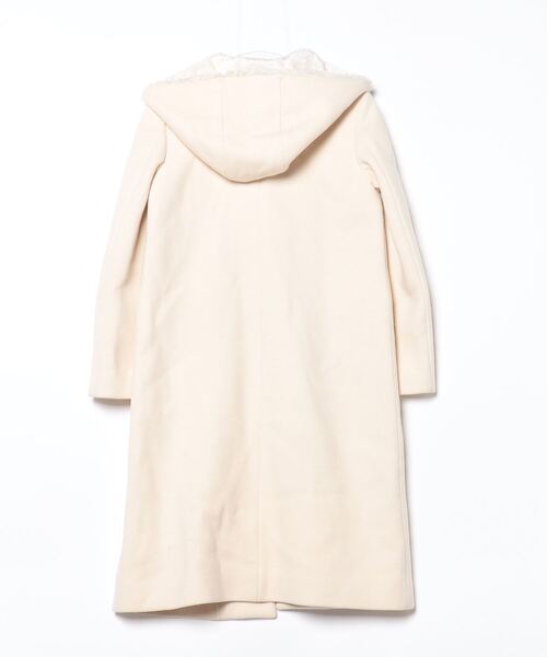 ESTNATION（エストネーション） ノーカラーコート 36 ベージュ