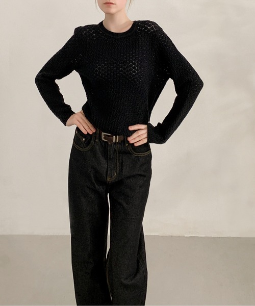 DECADE CLASSIC（ディケイドクラシック） ニット セーター クロシェ