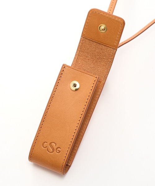 Curensology（カレンソロジー） ネックレス /「CSG」レザーリップ