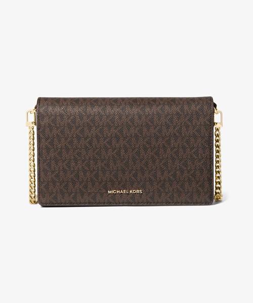 MICHAEL KORS クロスボディ フラット ショルダーバッグ 公式アウトレット】JET SET フラット クロスボディ ミディアム