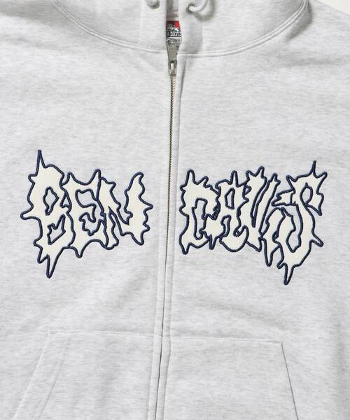 BEN DAVIS（ベンデイビス） パーカー JAGGED LOGO ZIP HOODIE