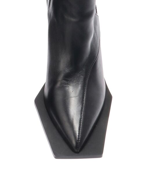 UN3D.（アンスリード） ブーツ SQUARE EDGE POINTED BOOTS / スクエア