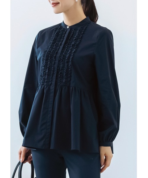 Sono（ソーノ） ブラウス シャツ ご自宅でお洗濯可能/日本製/撥水