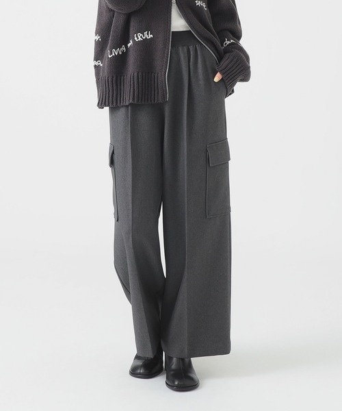 B：MING by BEAMS（ビーミング by ビームス） カーゴパンツ ウール