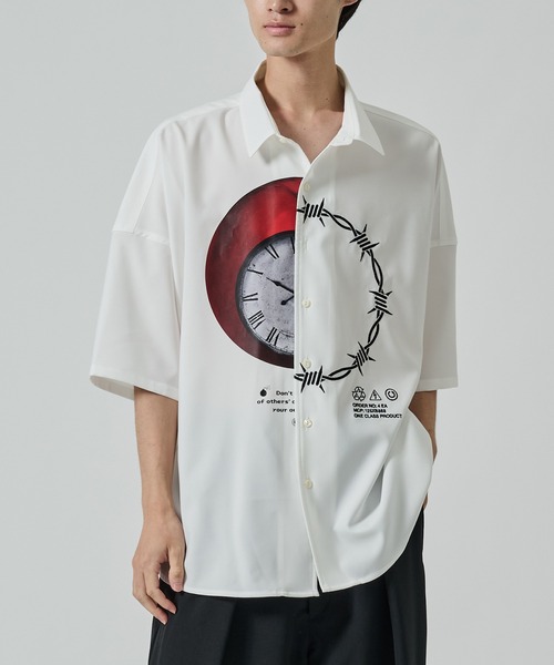 SHAREEF(シャリーフ) シャツ 半袖 「SHAREEF」APPLE×YUSHITESSEN SH SHAREEF(シャリーフ) シャツ 半袖 「SHAREEF」APPLE×YUSHITESSEN SH