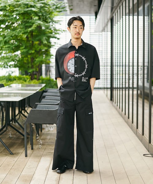 SHAREEF（シャリーフ） シャツ 半袖 「SHAREEF」APPLE×YUSHITESSEN SH