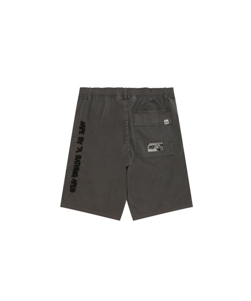 AAPE 黒 ショートパンツ AAPE エイプ ハーフパンツ ショートパンツ 短パン ブラック M