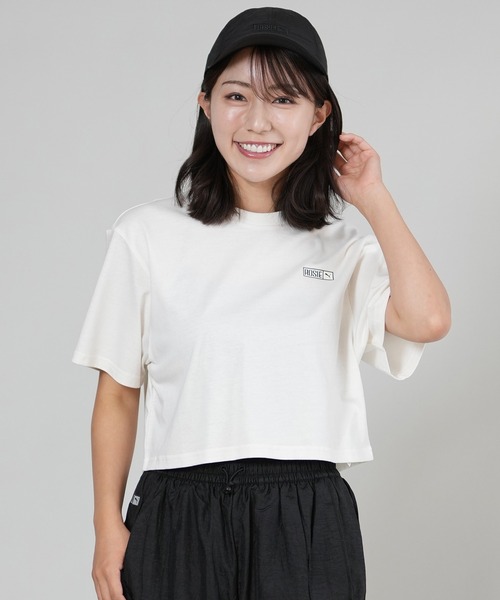 PUMA（プーマ） tシャツ PUMA X ROSE RELAXED TEE Tシャツ ショート丈