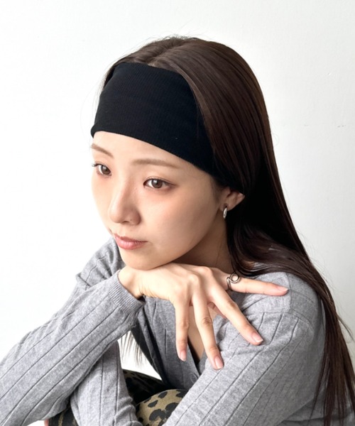 ヘアバンド 「HIKA」花柄カギ編みバブーシュカ : ZOZOTOWN Yahoo!店