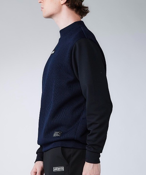 archivio（アルチビオ） トレーナー スウェット 「MENS」ニット切替