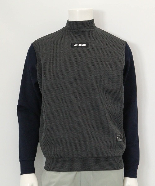 archivio（アルチビオ） トレーナー スウェット 「MENS」ニット切替
