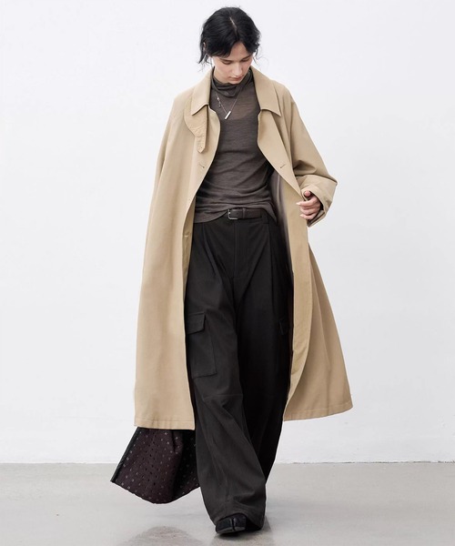 tageechita トレンチコート コート 「tageechita」オーバーサイズ