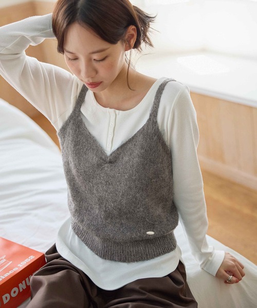 tシャツ ヘンリーネックプルオーバー レディース : ZOZOTOWN Yahoo!店