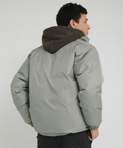 未使用品 TAION 別注 ダウンジャケット TAION（タイオン） ブルゾン アウター 「TAION」別注Vネックダウン