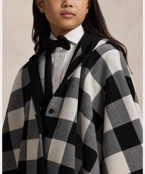 Polo Ralph Lauren Childrenswear ポンチョ チェック ウール
