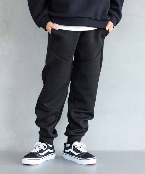 こかこか品 coca（コカ） パンツ キッズ ソフトスウェット裾ジップジョガーパンツ