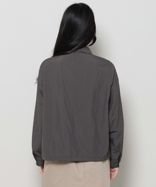 「ALAND」 「3.3 Field Trip」長袖シャツ FREE チャコール レディース_画像9