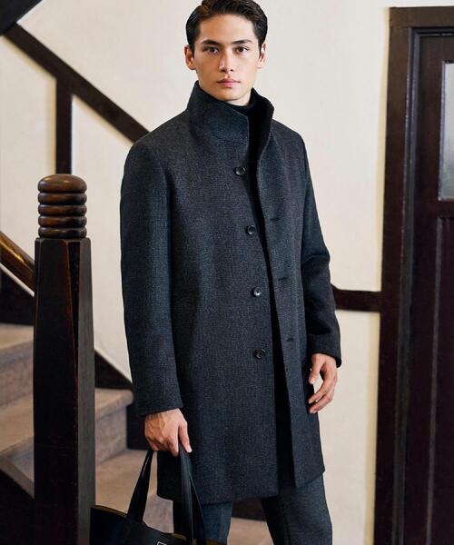 TAKEO KIKUCHI（タケオキクチ） コート ジャケット カシミヤブレンド