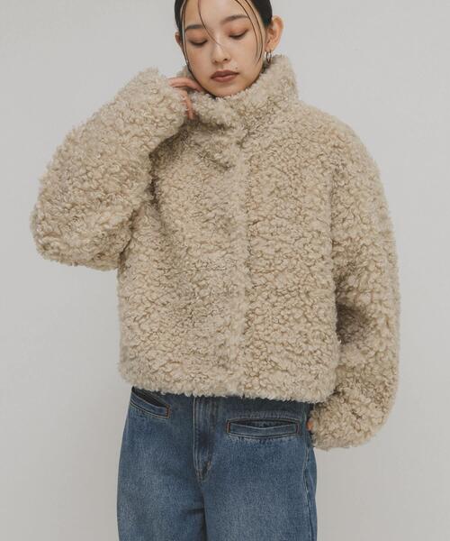 KBF（ケービーエフ） コート アウター フォルムボアジャケット  