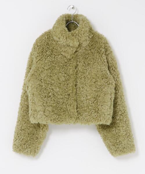 新品タグ付き 定価15400円 KBF ケービーエフ フォルムボアジャケット KBF（ケービーエフ） コート アウター フォルムボアジャケット