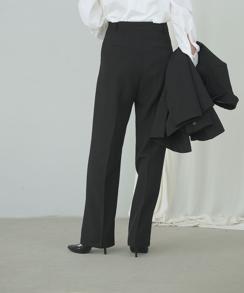 「chuclla」 テーラードジャケット M ブラック系その他 レディース_画像8