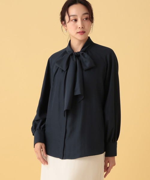 Elura（エルーラ） ブラウス シャツ 入学式 卒業式 ボウタイ2WAY