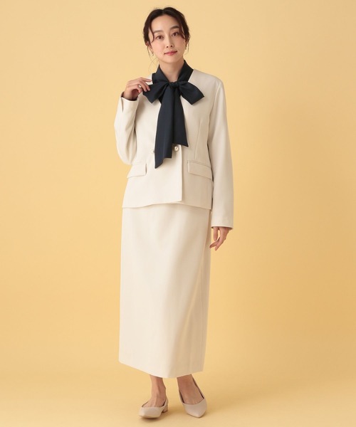 Elura（エルーラ） ブラウス シャツ 入学式 卒業式 ボウタイ2WAY