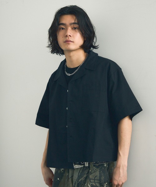 「Shoowtime」 半袖シャツ X-LARGE ブラック メンズ_画像2