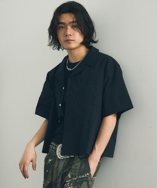 「Shoowtime」 半袖シャツ X-LARGE ブラック メンズ_画像5