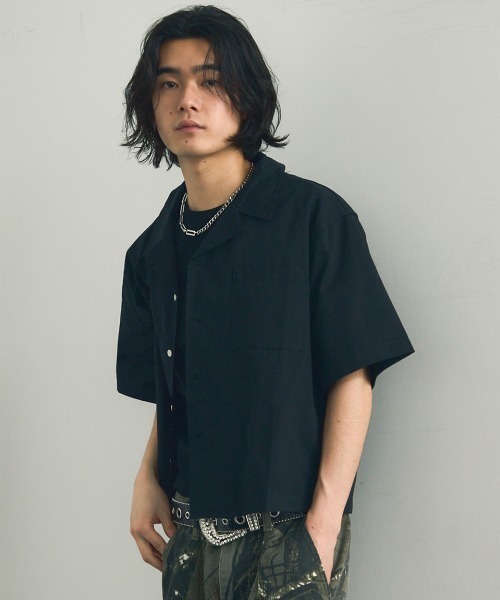 「Shoowtime」 半袖シャツ X-LARGE ブラック メンズ_画像6