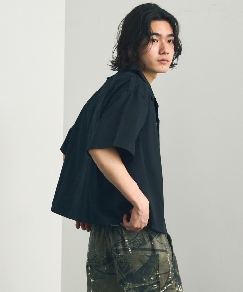 「Shoowtime」 半袖シャツ X-LARGE ブラック メンズ_画像8