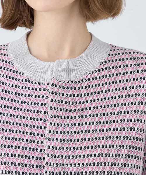 [MACPHEE] вязаный кардиган S темно-синий женский 