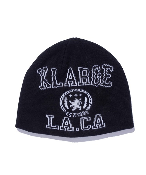 XLARGE（エクストラ ラージ） ニット帽 ニットキャップ COLLEGE LOGO