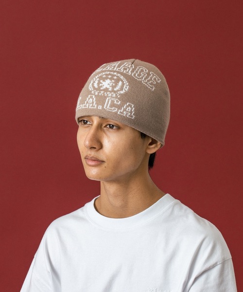 XLARGE（エクストラ ラージ） ニット帽 ニットキャップ COLLEGE LOGO
