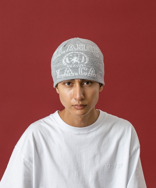 XLARGE（エクストラ ラージ） ニット帽 ニットキャップ COLLEGE LOGO