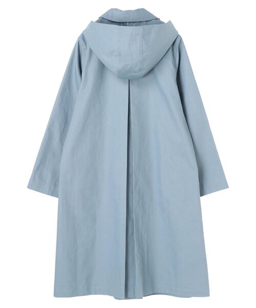 「Green Parks」 「chocol raffine robe」ステンカラーコート FREE ブラック レディース_画像8