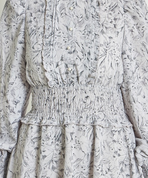 「tocco closet」 長袖ワンピース M アイボリー レディース_画像4