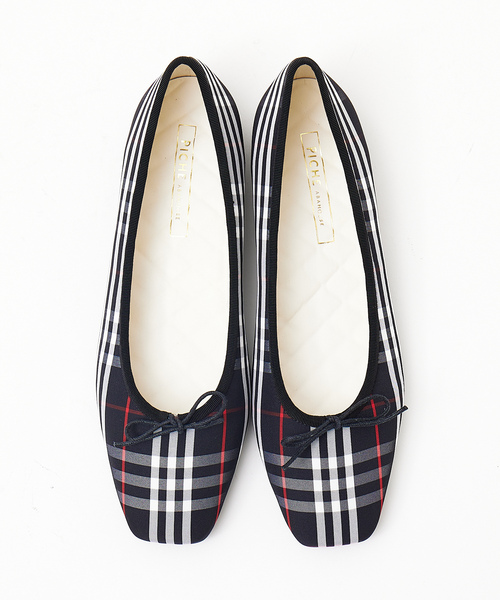 「PICHE ABAHOUSE」 バレエシューズ 36 ブラック レディース_画像3