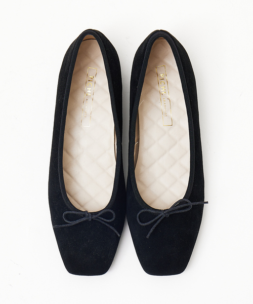 「PICHE ABAHOUSE」 バレエシューズ 36 ブラック レディース_画像4