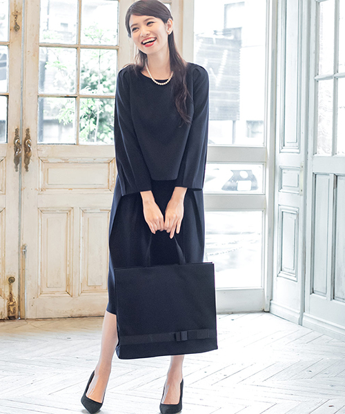 「GIRL」 ハンドバッグ FREE ブラック レディース_画像3