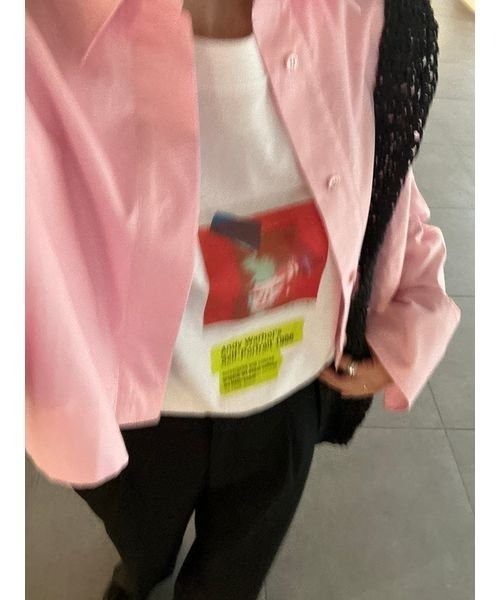 「styling/」 長袖シャツ FREE ブラック レディース_画像6