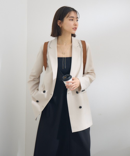 Dignite collier（ディニテコリエ） テーラードジャケット MEDIUM