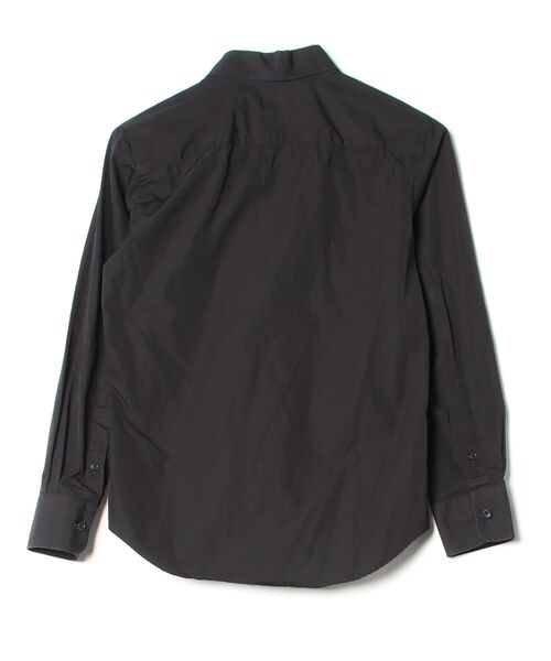 「THOMAS MASON」 長袖シャツ「fabric tokyoコラボ」 - ブラック メンズ_画像2