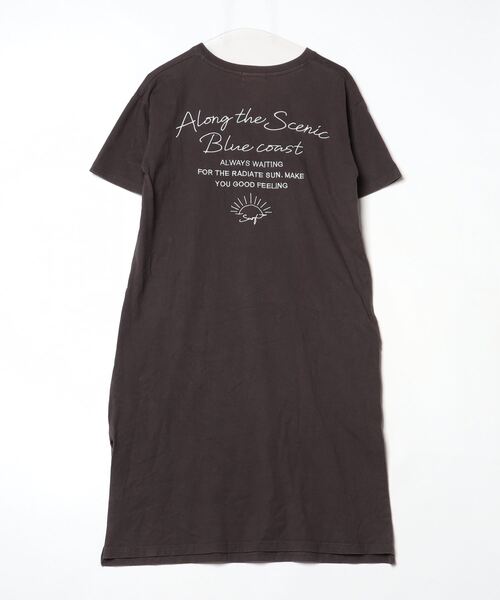 「anap mimpi」 Tシャツワンピース FREE ダークグレー レディース_画像2