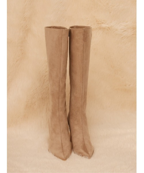 「Darich」 ロングブーツ L ブラック レディース_画像5