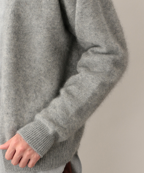 マッキントッシュフィロソフィー　ウールカーディガン　ショールカラー　38　グレー マッキントッシュフィロソフィー ウールカーディガン ショールカラー