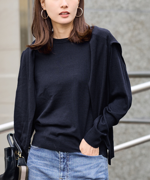 FRAMeWORK（フレームワーク） ニット セーター イタリアヤーン basic