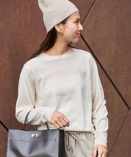 FRAMeWORK（フレームワーク） ニット セーター イタリアヤーン basic